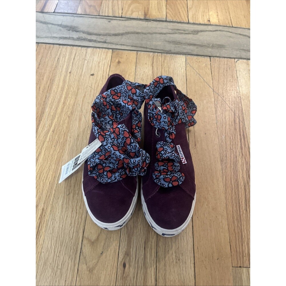 NWT Superga Philosophy Burgundy Size 5